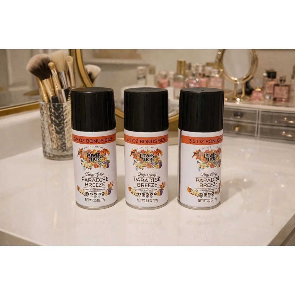 Power Stick Paradise Breeze Body Spray - 3.5 oz Each Unisex Fragrance